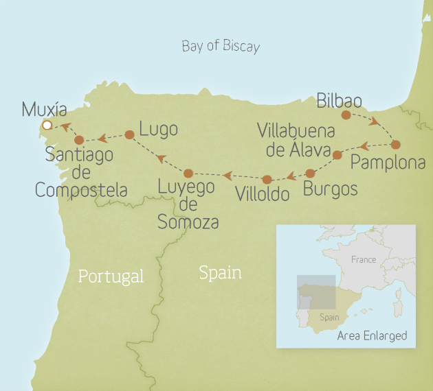 Spain: Camino De Santiago Walking Tour 