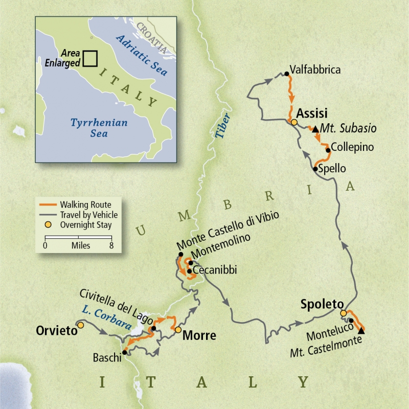 Italy Umbria And Assisi Walking Tour Country Walkers 7176