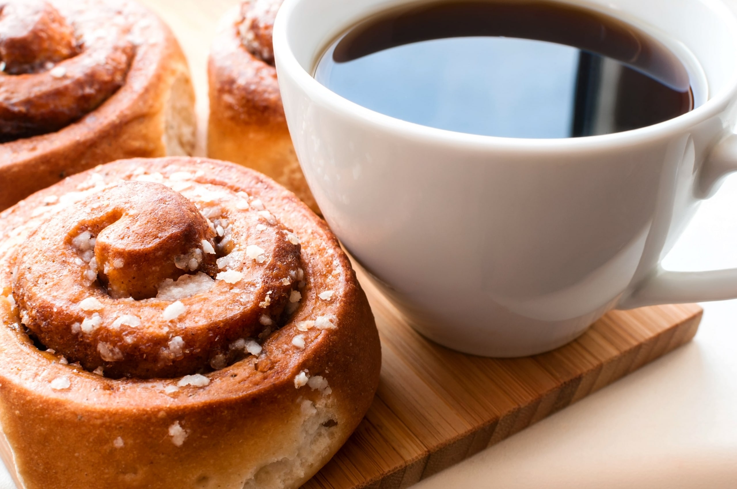 Coffee and baked goods